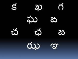 Pronunciation Guide for Telegu Alphabet