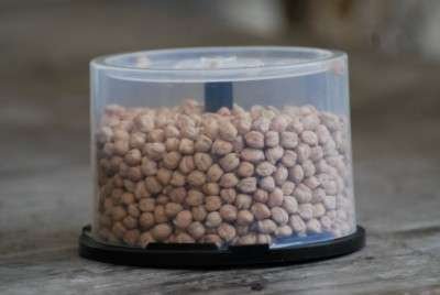 How to use a CD stand as a container in kitchen