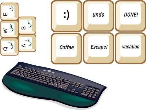How to use an old keyboard as a teaching material