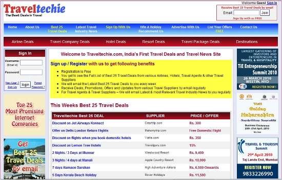 Startup–Traveltechie